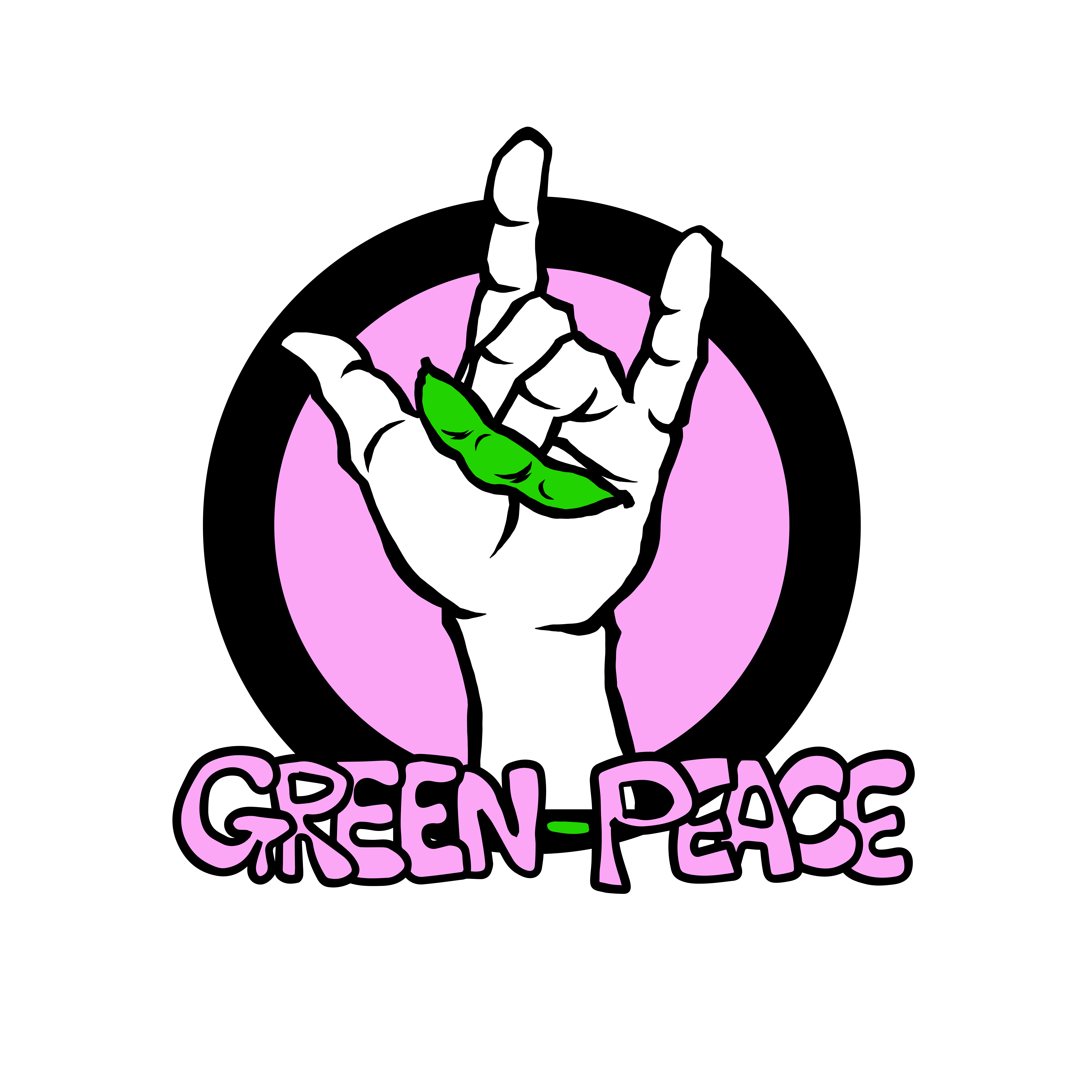 GREEN-PEACEのロゴ